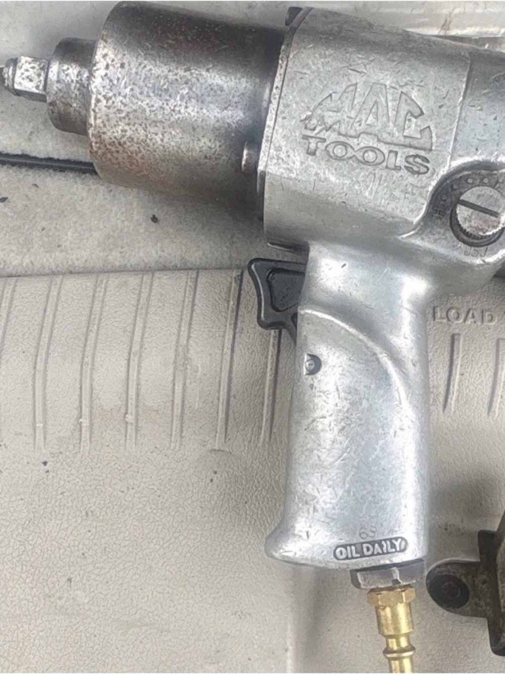 MAC Tools Silver Air Impact Wrench - Silver
